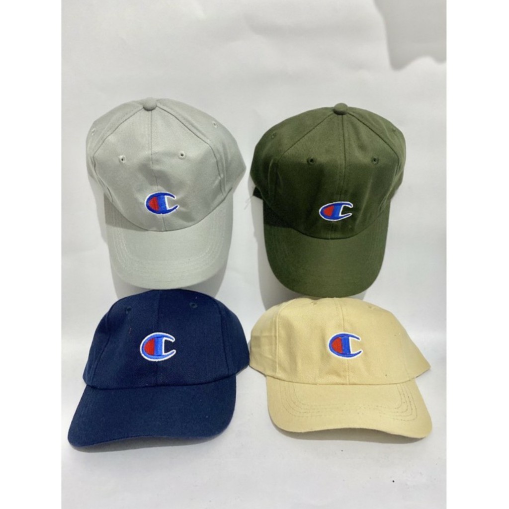 Topi Baseball Champions Polo Premium - Pria/Wanita - Bisa COD