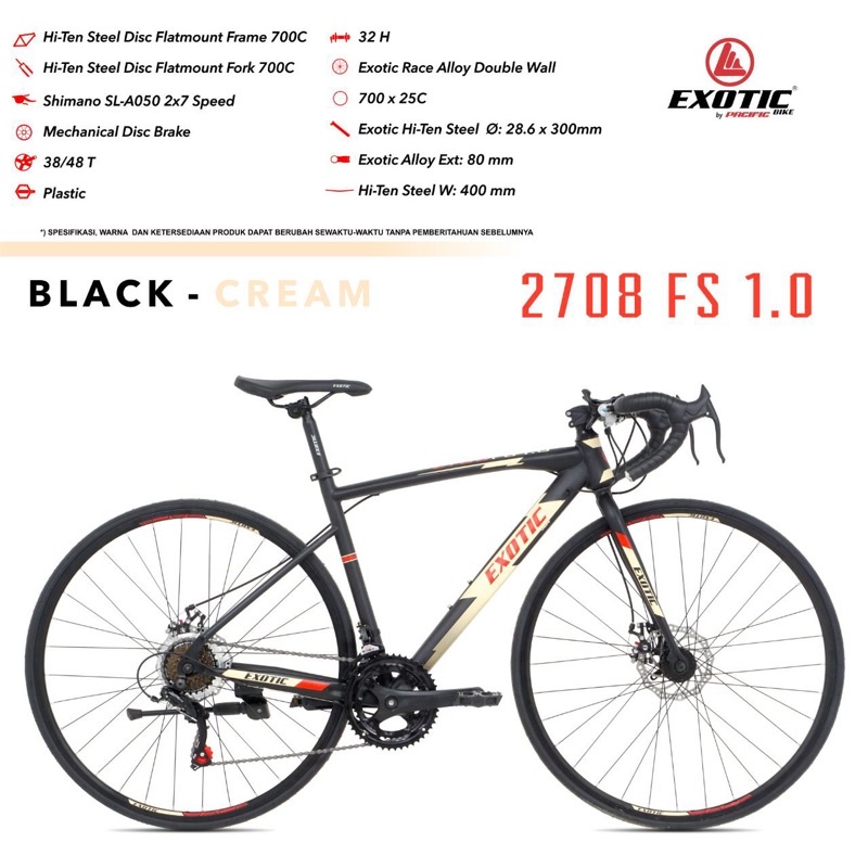 Roadbike Exotic 2708 FS 1.0