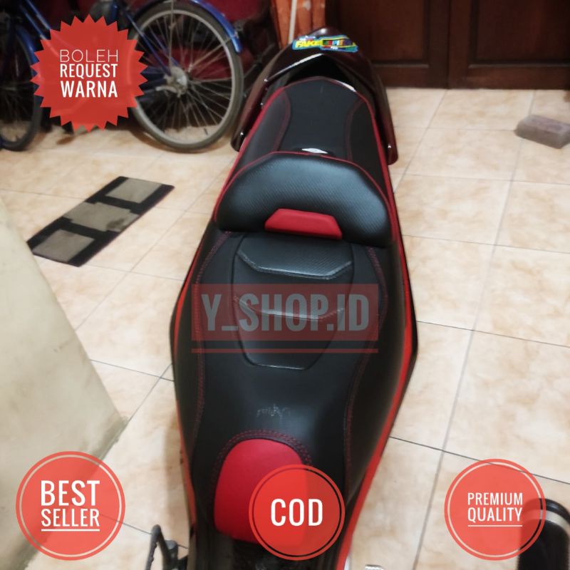 Cover Kulit Sarung Jok Motor Jupiter Z Jupiter Mx Model Eropa