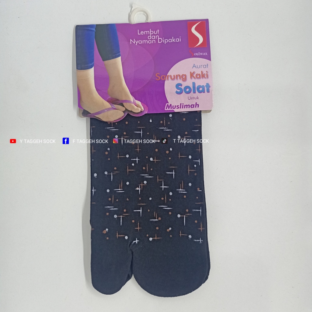 KAOS KAKI JEMPOL STOCKING PENDEK3/4 HITAM MOTIF BINTIK GARIS USER PEREMPUAN IMPORT