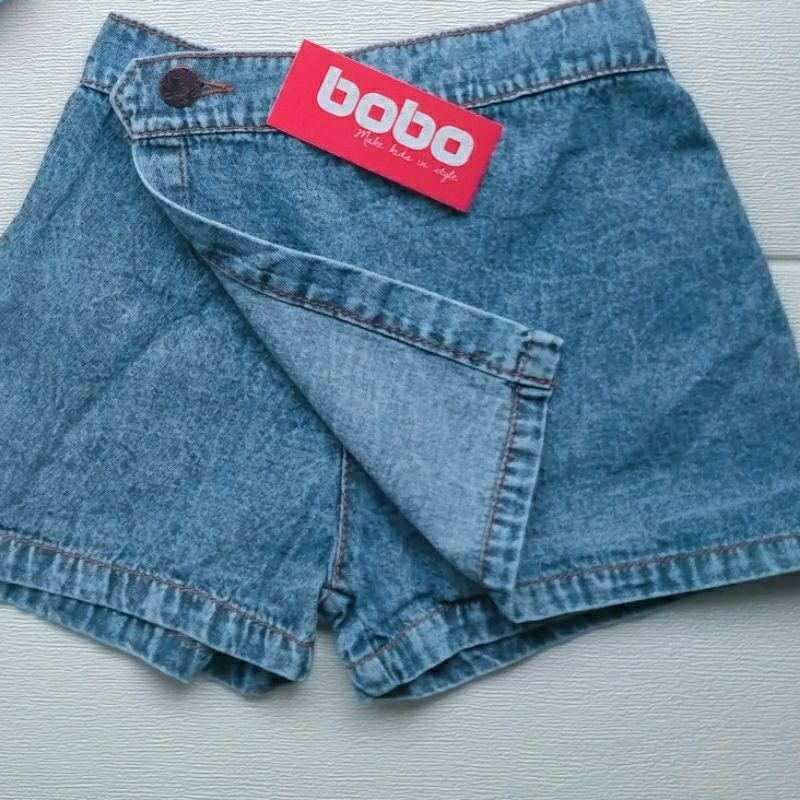 rok celana jeans anak