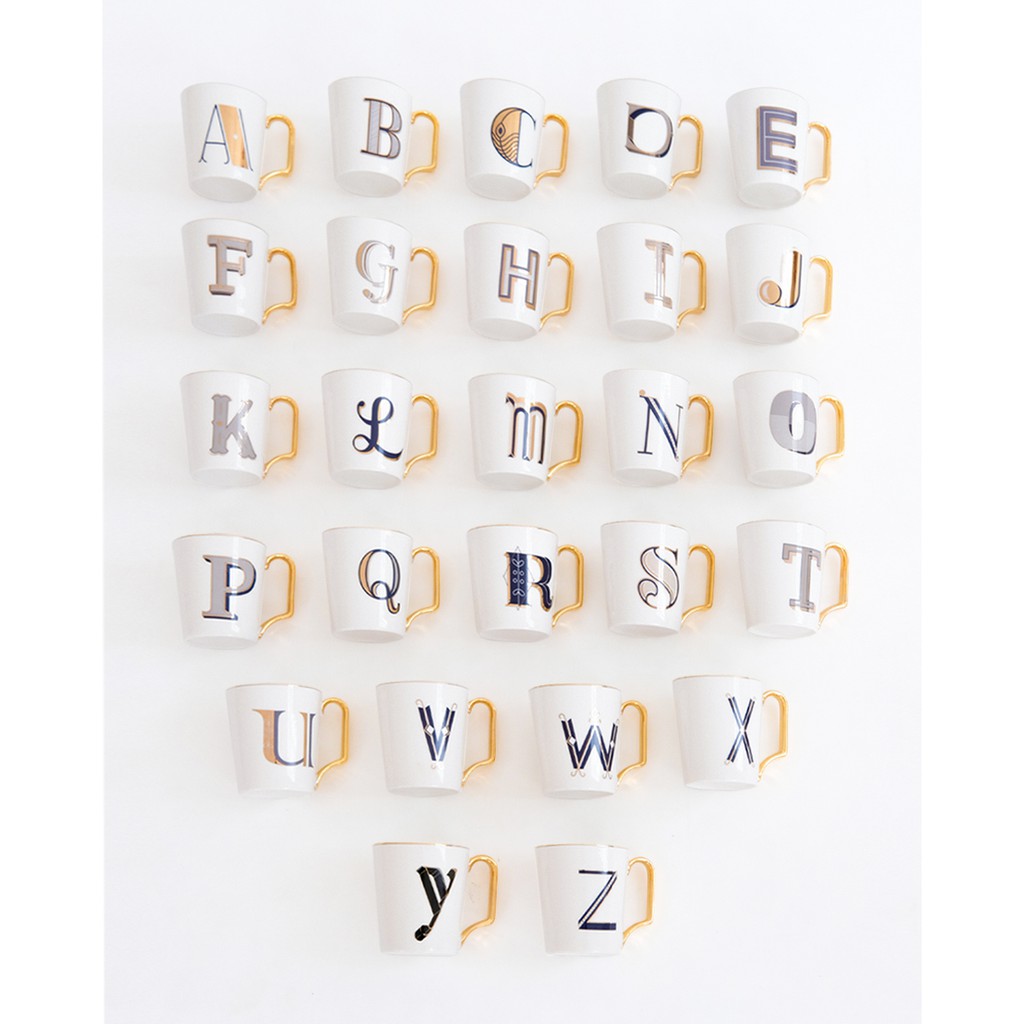 Alphabet Mug