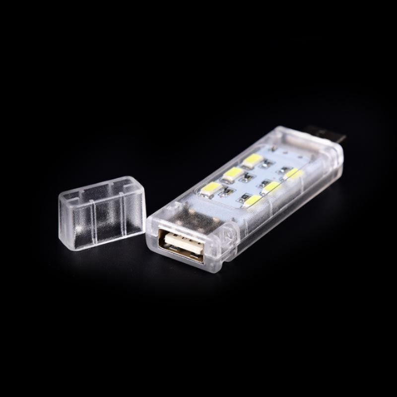 Led usb 12 mata led lampu darurat / lampu tidur / lampu camping