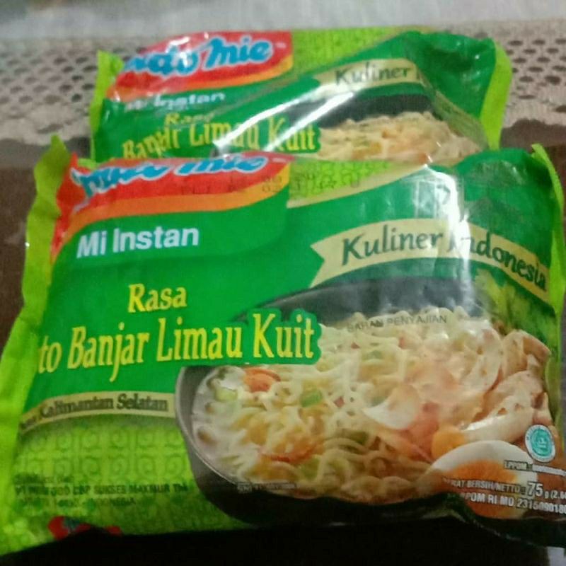 

Indomie Soto Banjar Limau Kuit Khas Banjarmasin