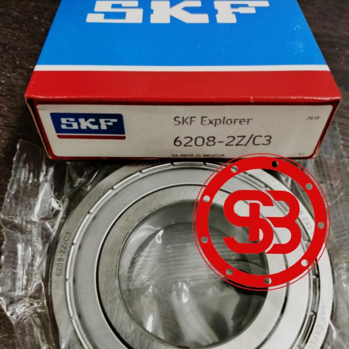 BEARING 6208 ZZ / 6208 ZZ C3 SKF ORIGINAL