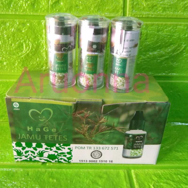 Jamu tetes hage hg 15ml