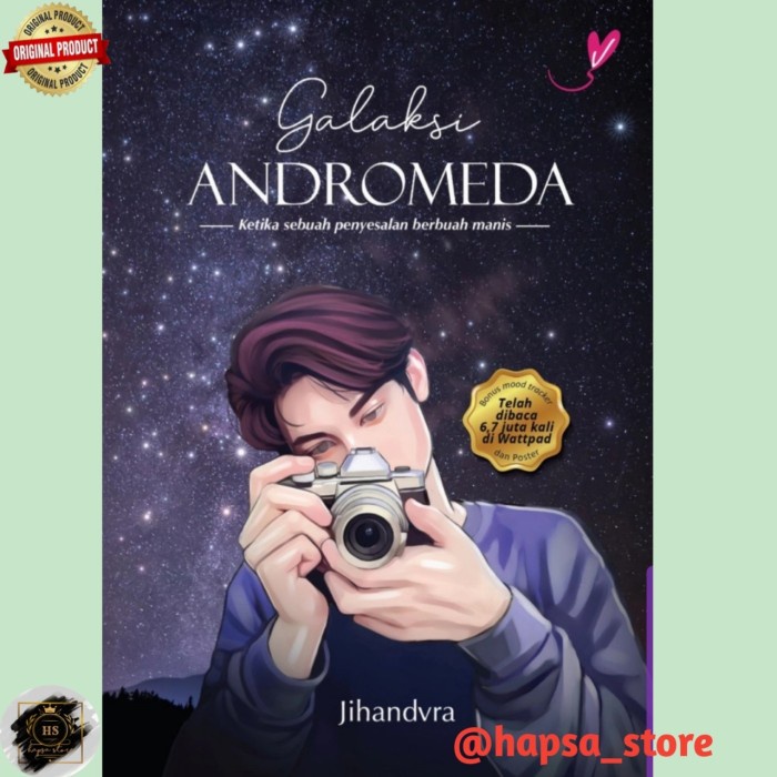

FLASH SALE!!! BUKU NOVEL GALAKSI ANDROMEDA BY JIHANDVRA TERLARIS