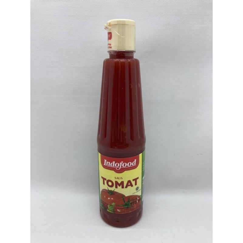 

Indofood SAUS TOMAT 275ml BOTOL BARCODE 1089686401745