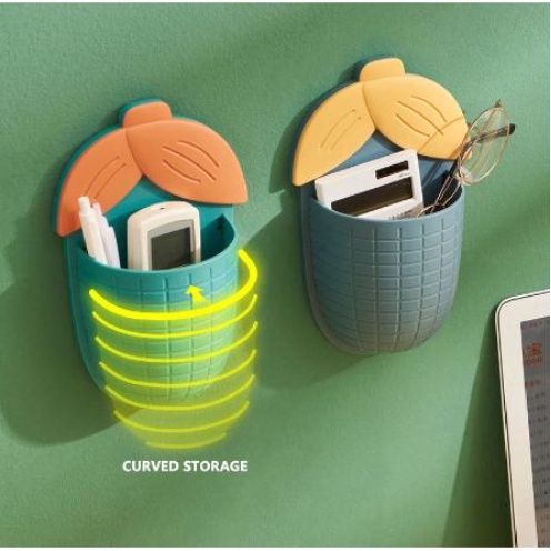 Rak Dinding Tempel Serbaguna Model Jagung Corn Storage Rack Wall uk.21x13x7cm