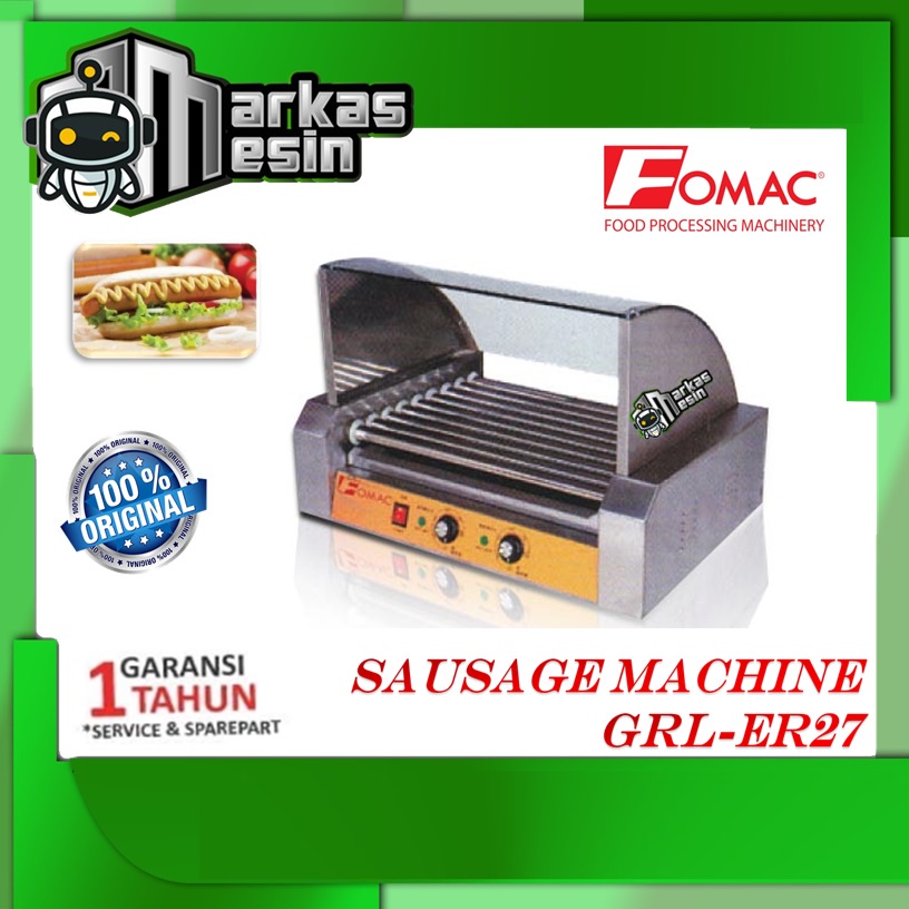 Mesin Sosis Hotdog / Hot Dog Maker GRL-ER27 FOMAC