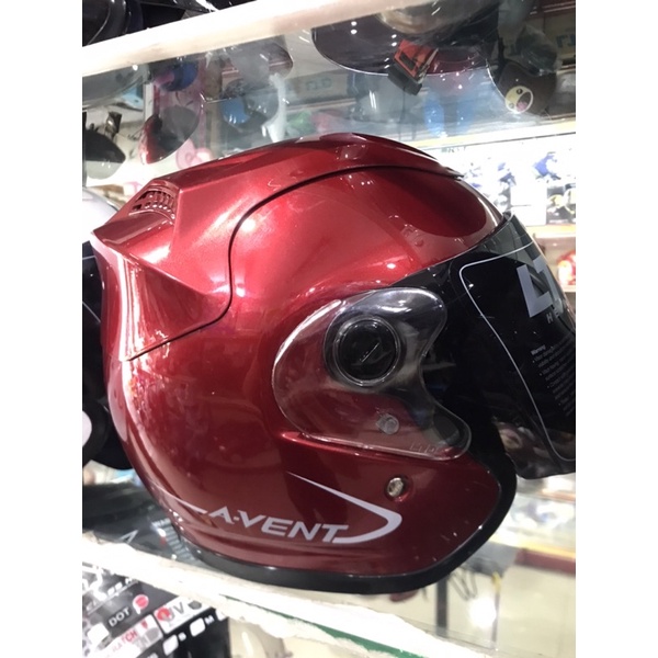 Helm LTD Avent Original Merah Maroon