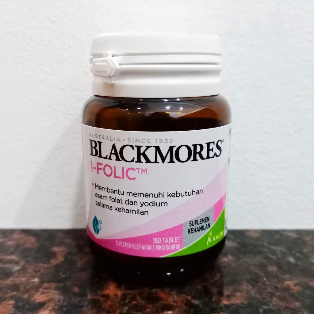 BLACKMORES I-FOLIC  BPOM KALBE  I FOLIC - 60 Tablet 60 tab