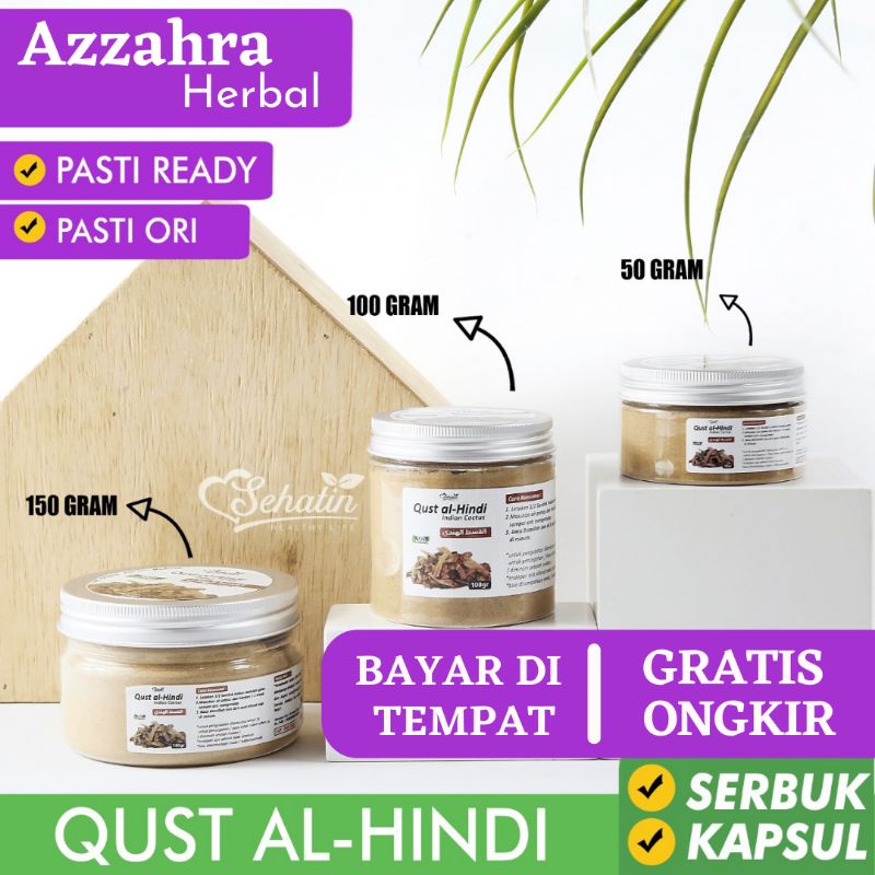 Qusthul Hindi Qist alhindi Qust al hindi Original Serbuk Kapsul quts quds