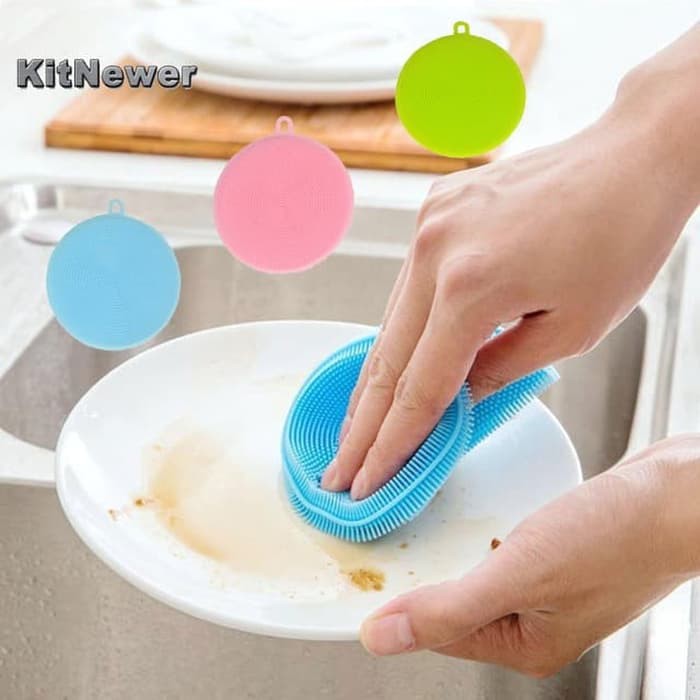 Spons Sponge Cuci Piring Silikon