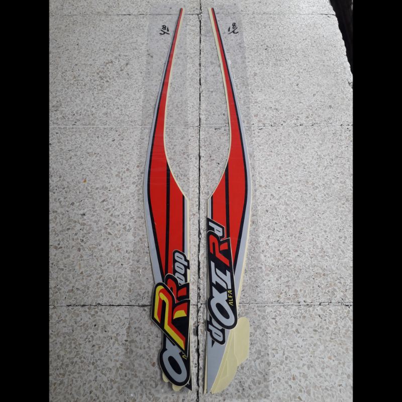 STRIPING YAMAHA ALFA DECAL YAMAHA ALFA STICKER YAMAHA ALFA ORI ALFA STANDAR ALFA ORIGINAL