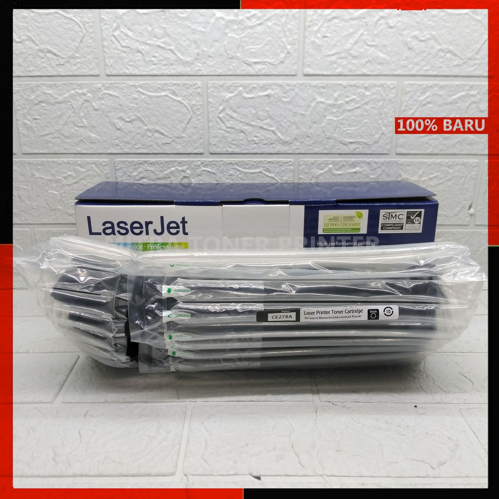 Toner Cartridge Compatible Untuk Printer HP LaserJet Pro P1560,P1566,P1600,P1606,M1536dnf CE278A-78A