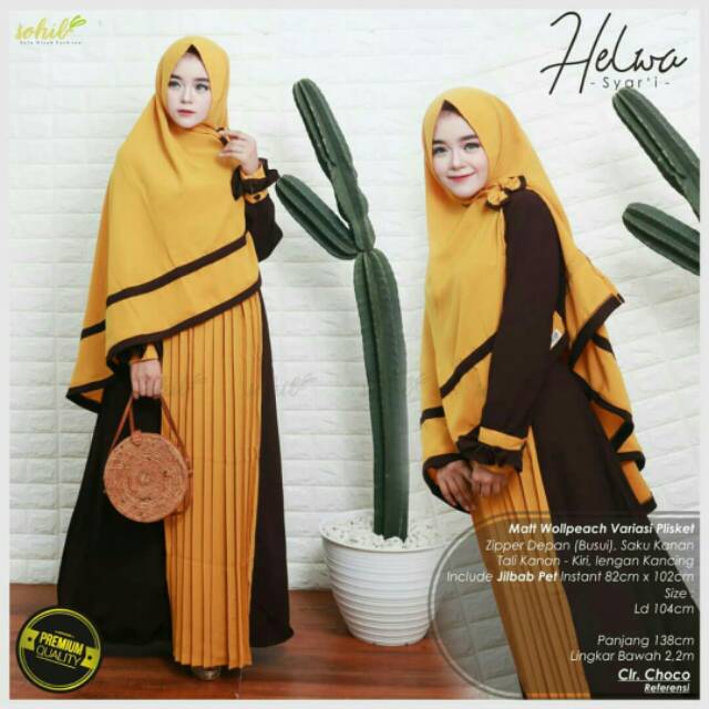 GAMIS HELWA SYARI WOLFIS PREMIUM BY SOHIB