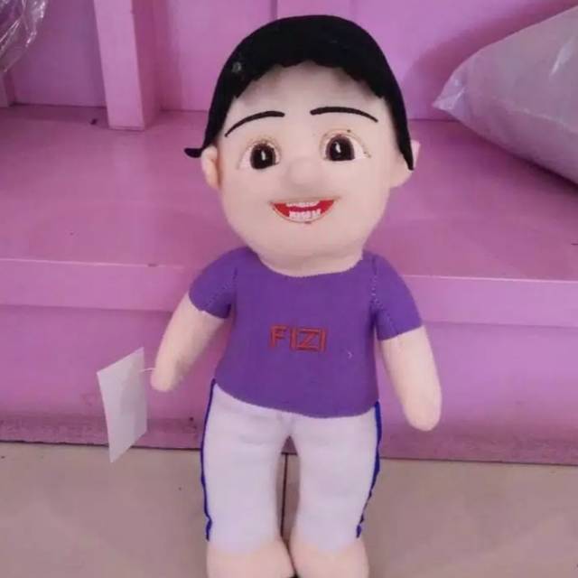 MAINAN BONEKA FIZI SIZE 40CM(TEMAN UPIN IPIN)/MAINAN BONEKA ANAK