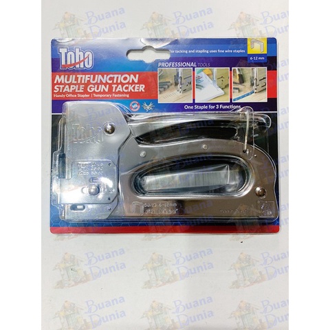 

Tembakan Staples TOHO Multifunction | Staple Gun Tacker 3 Way