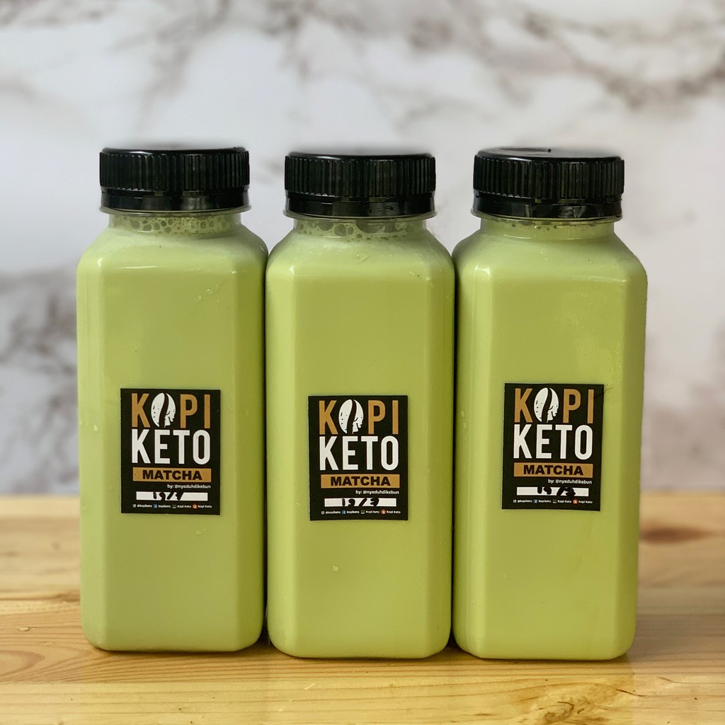 

Matcha Latte Kopi Keto (GOJEK DAN GRAB INSTAN/SAME DAY ONLY) -- low carb, keto, debm