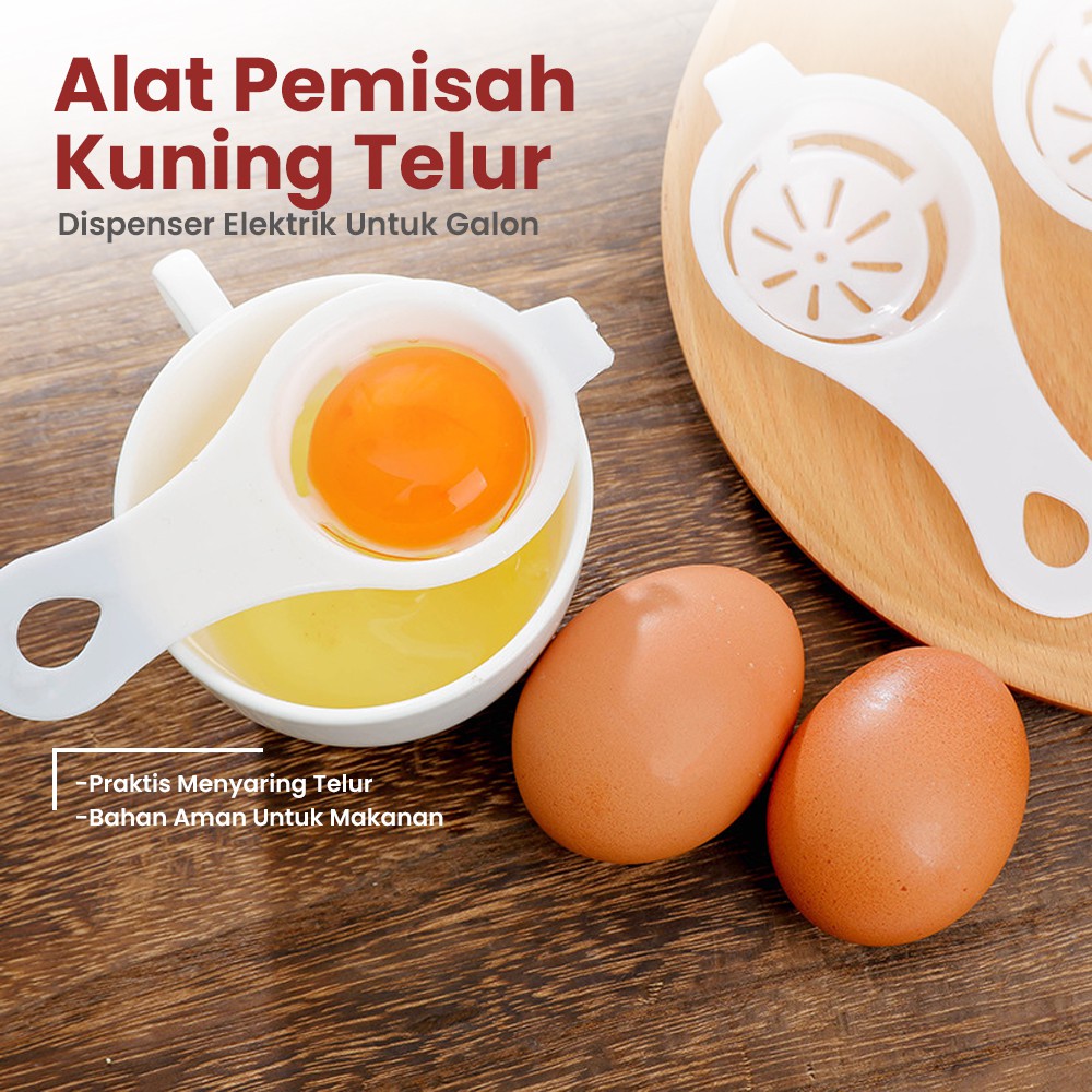 Alat Pemisah Kuning Telur Saringan Penyaring Kuning Telur Praktis