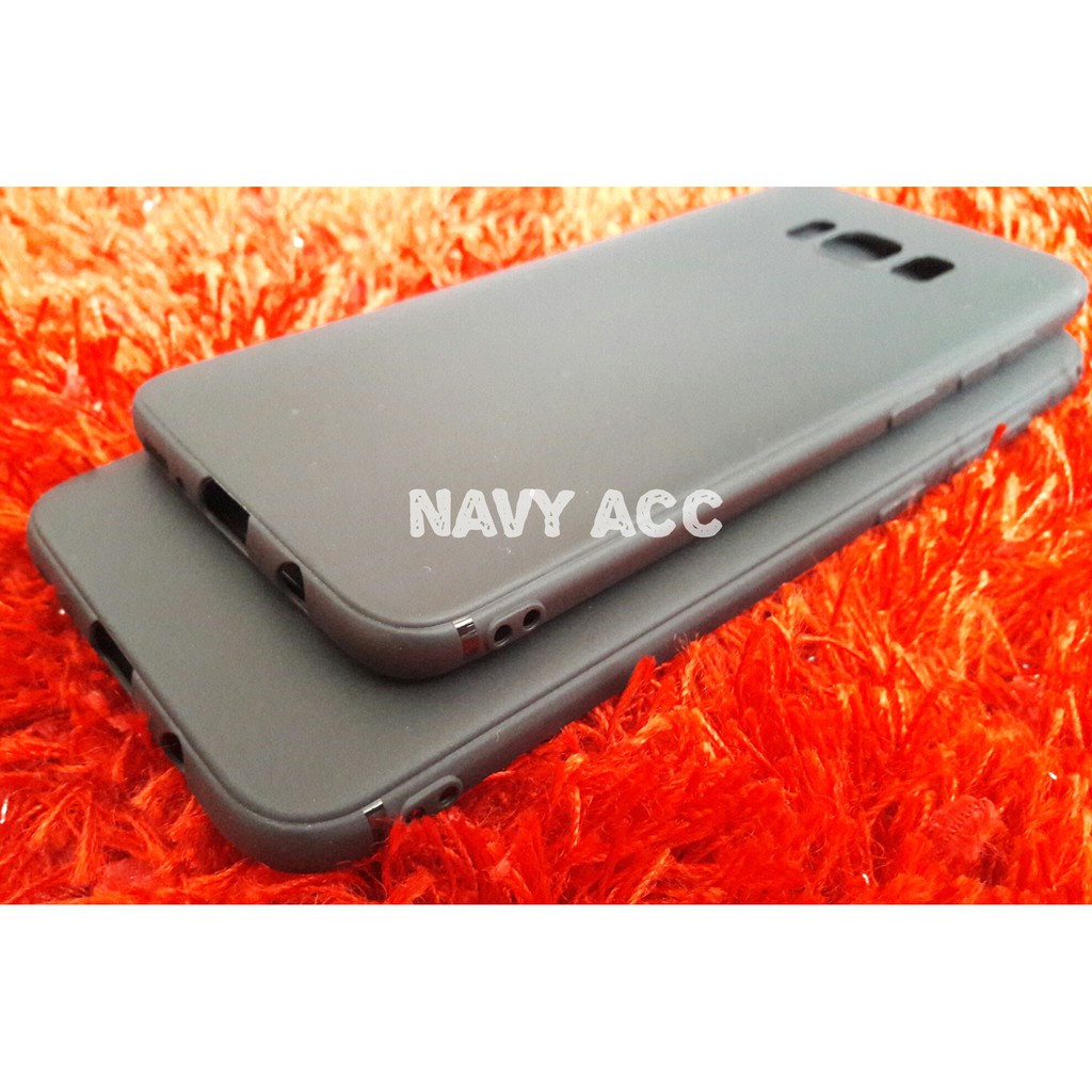 Case Samsung S8 - Softcase SILICON THIN Black Samsung S 8