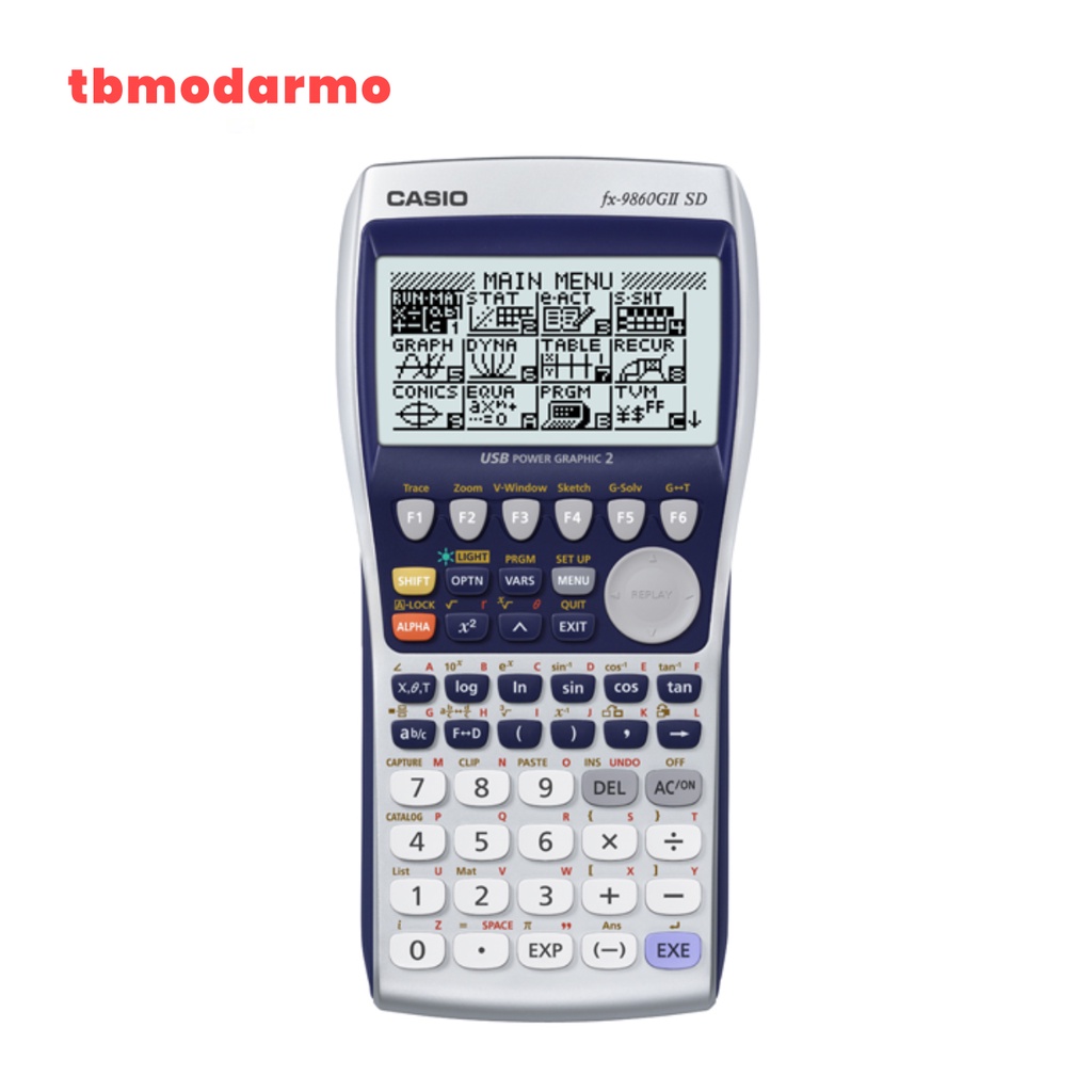 TBMO Kalkulator Casio Graphic Scientific/Ilmiah FX-9860 GII SD