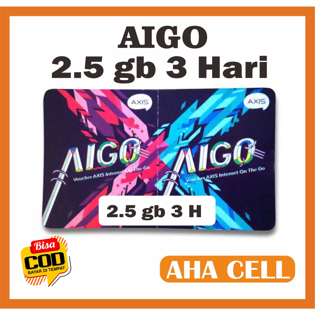 Aigo Axis 2.5gb 3 hari