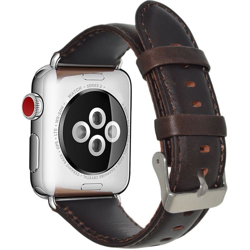 Apple Watch Leather Band - Premium Genuine Leather iWatch Band