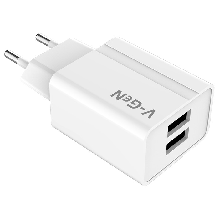 [COD] TRAVEL CHARGER VGEN VTC2-05 USB 2 PORT ORIGINAL