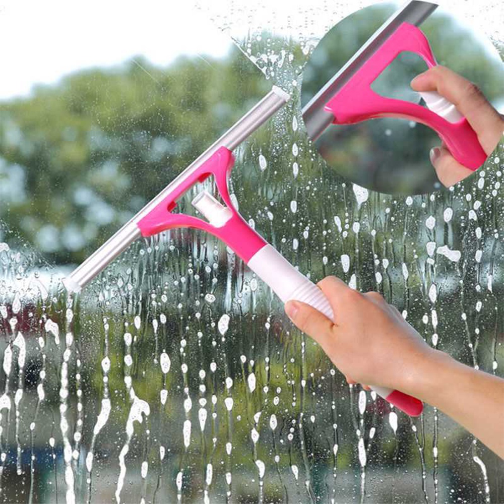 HOVELSHOP Pembersih Kaca Jendela Mobil Wiper Spray Otomatis 2 In 1