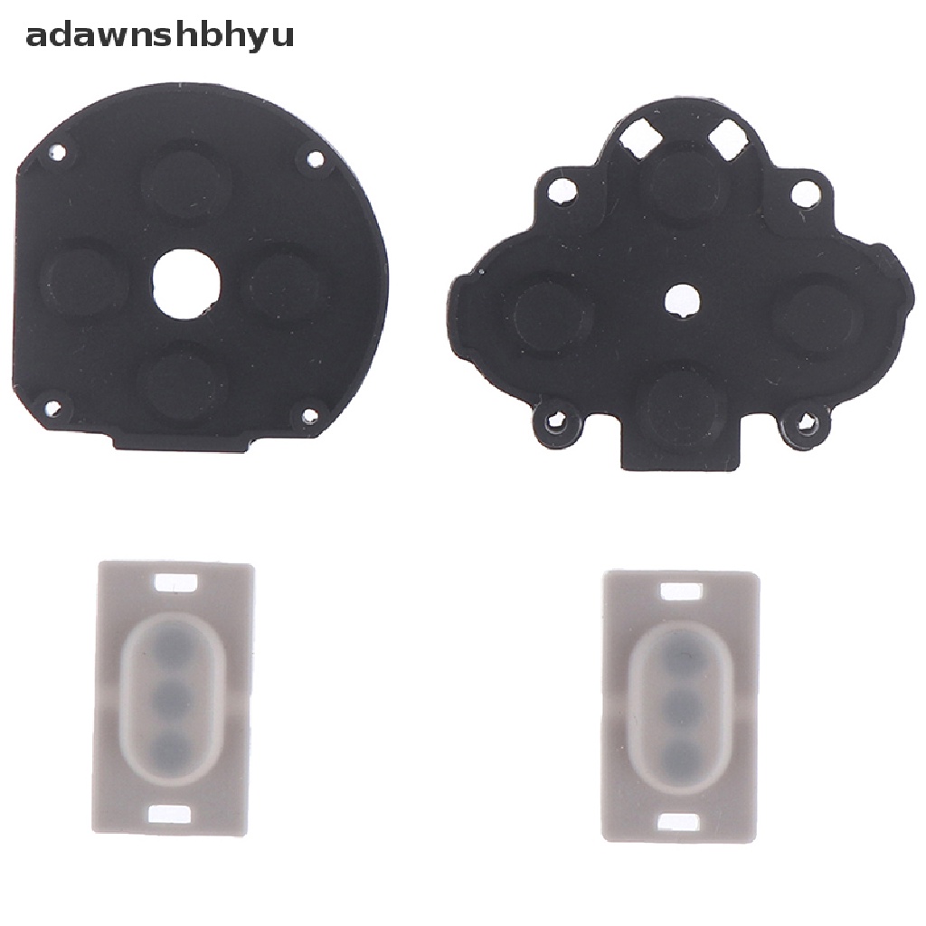 Adawnshbhyu 4pcs /set Silikon Karet Tombol Switch Conductive Pad Pengganti Psp1000