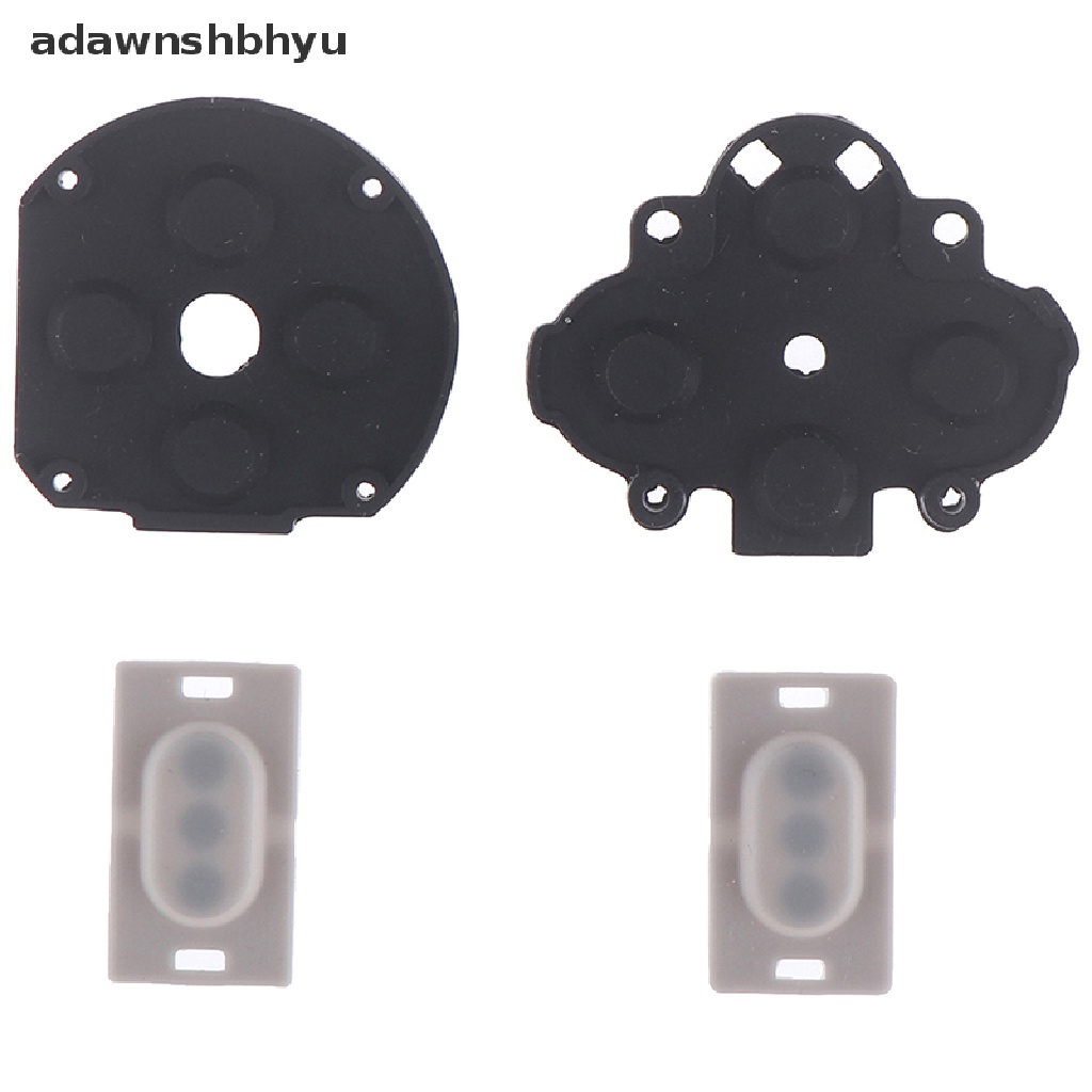 Adawnshbhyu 4pcs /set Silikon Karet Tombol Switch Conductive Pad Pengganti Psp1000