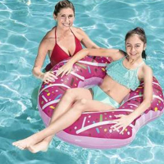 Ban Renang Donat/Bestway Donut Ring Float Ban Renang 107 Cm