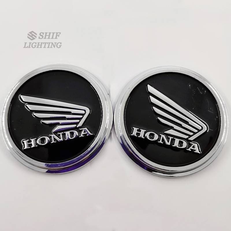 1pc Stiker Emblem Logo Honda Wing Bahan Abs Untuk Dekorasi Motor