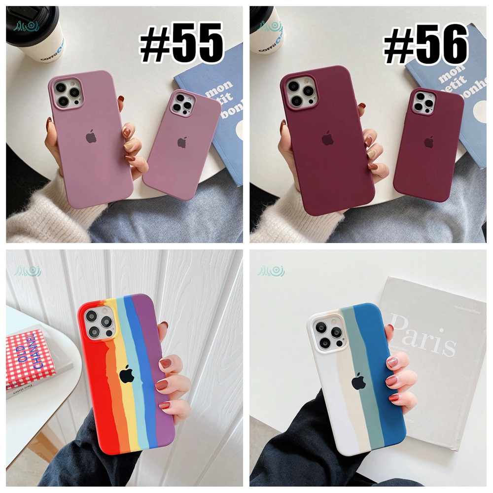 Casing Soft Case Silikon Untuk iPhone 11 / 12 / 13 Pro MAX / X / XS MAX / XR / 7 + / 8PLUS / 11 / 12 Pro