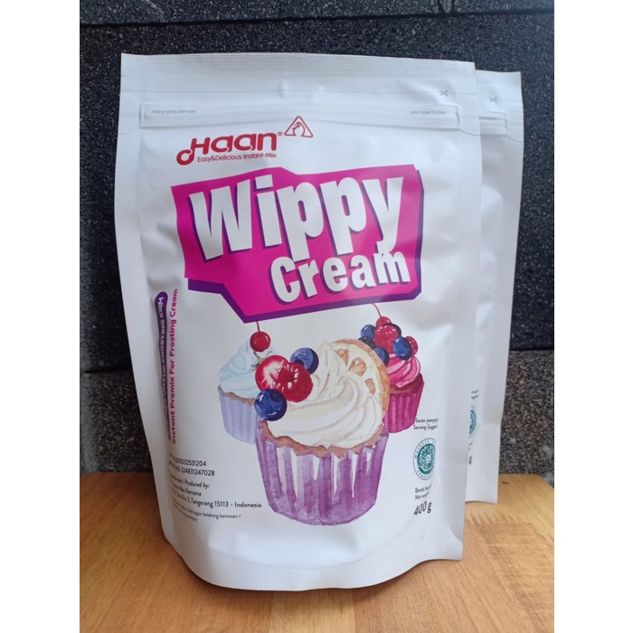 

Wippy Cream Haan 400 gr