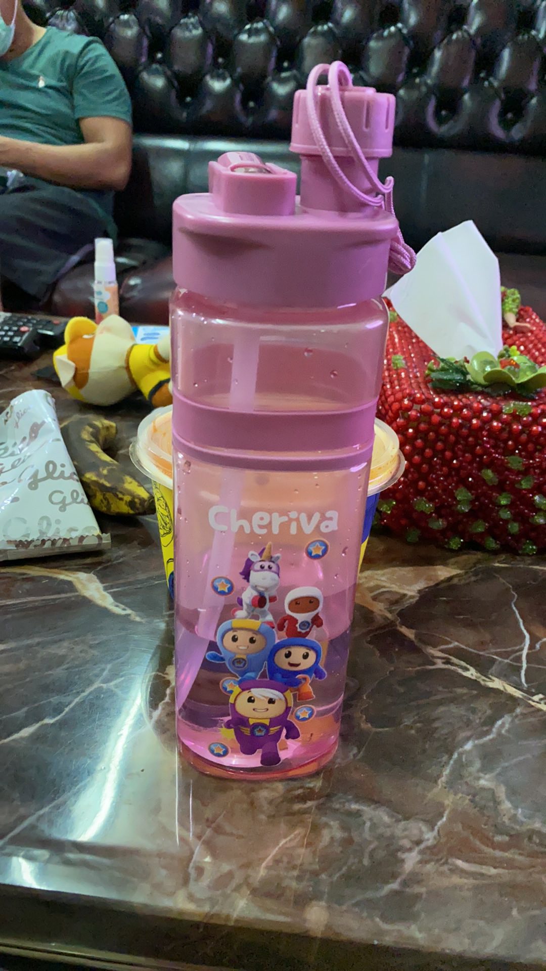 Taurielstore - Botol Minum Custom Poli/brown Cony/minion/lion King/top Wing/go Jetters/robocar Poli