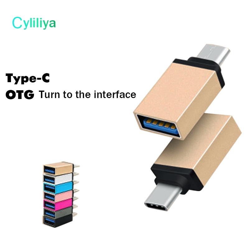 USB-C Type-C To USB OTG Mini Adapter 3.0 Converte For Samsung Galaxy Note8