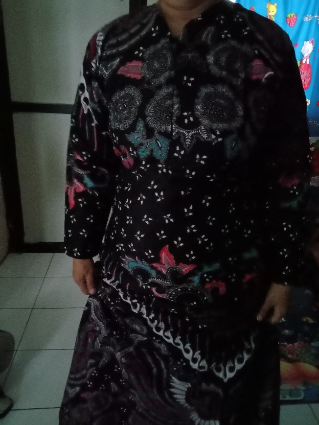 Ms Gamis Batik Sriwedari Maxi Katun Bumil Allsize Dan Jumbo