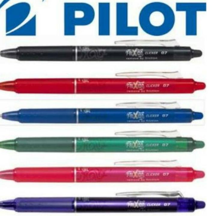 

➝Diskon Promo RKLQT { 1Pcs } Pulpen Frixion Clicker Pilot Warna Warni 0.5 & 0.7 BLRT-FR5/7 Q67 Best Product