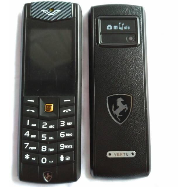 hp vertu ferari k6 koleksi ponsel keren handphone trendi masa kini antik unik