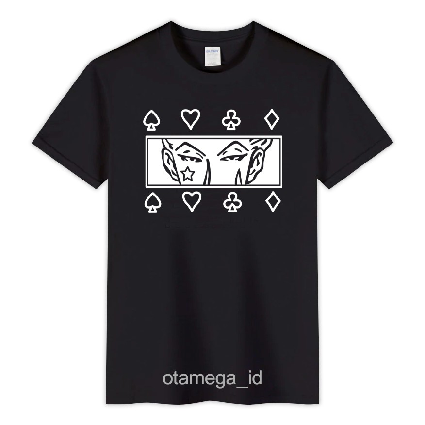 Kaos Anime HISOKA - HUNTER X HUNTER/ Kaos Distro Pria & Wanita/ Kaos Harajuku Japan/ Kaos Cosplay