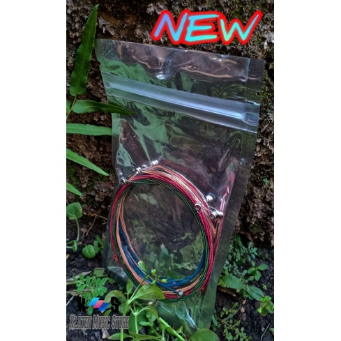 PROMO.. Senar Gitar Akustik Rainbow/Senar Gitar Akustik Warna uk 0,9 & 0,10