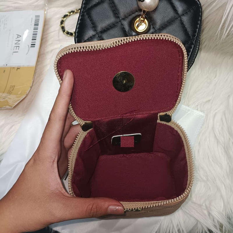 Tas Selempang Wanita 077850 Tas Import Classic Box Selempang