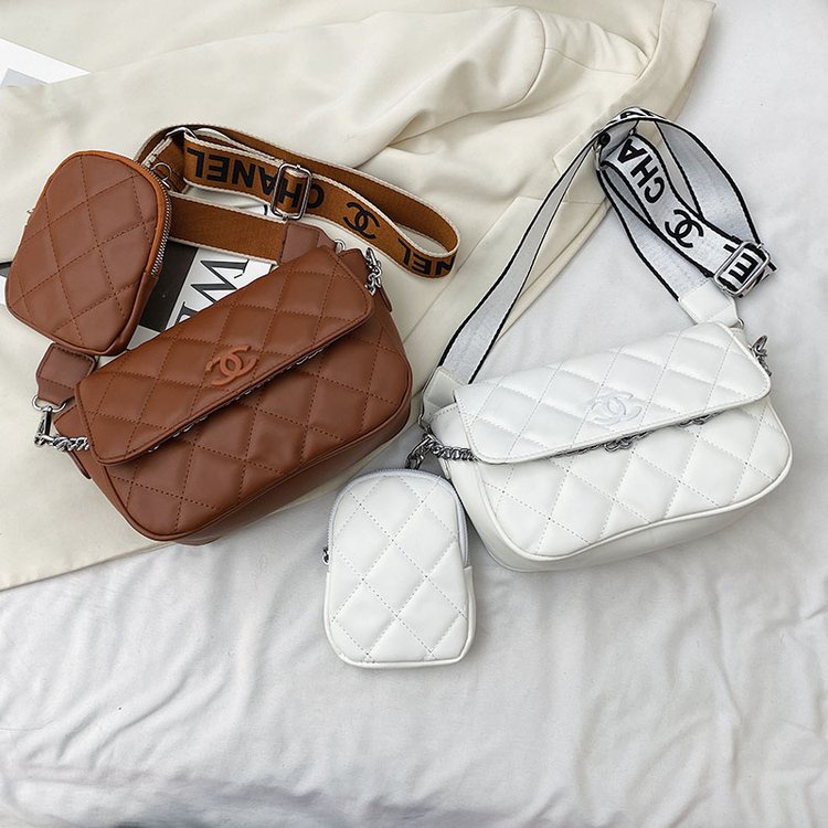( 2PC 1KG ) GTBI998877755 New Arrival  !!!  Tas Selempang Wanita Import   Terbaru +WALLET