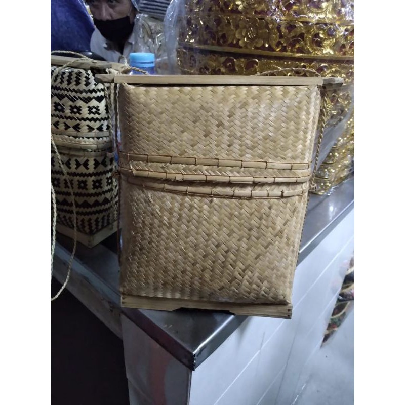 Tas Bambu Genta pemangku polos