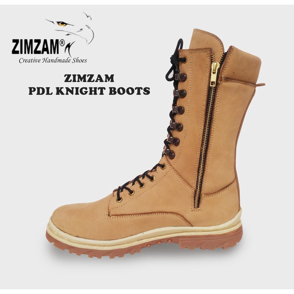 PROMO SEPATU PRIA ZIMZAM PDL PDH KNIGHT BOOTS , SAFETY BOOTS