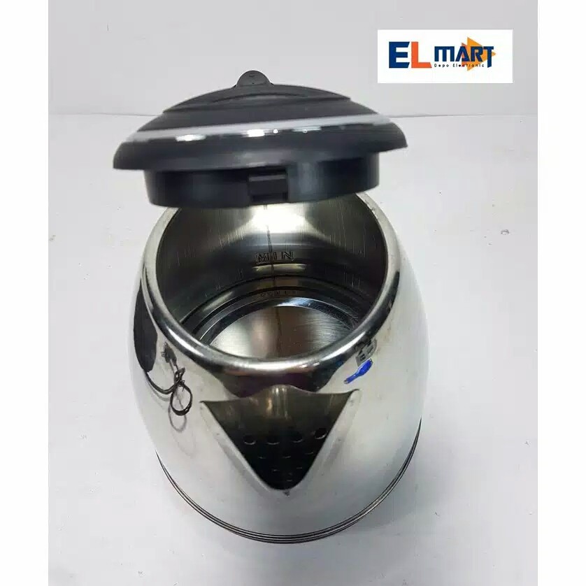 Teko Listrik Stainless Teco Ceret Listrik Merk Fleco Kettle Listrik 1,5 lt