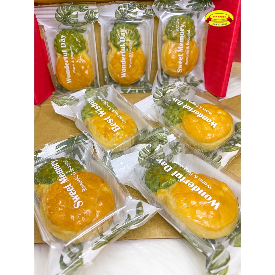 

Ssl09 Nastar Taiwan / Nastar Nanas Wisman Jumbo / Taiwanese Pineapple Cake / Pineapple Tart (isi 6)